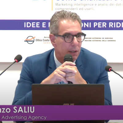 Lorenzo Saliu al Sardinia Tourism Call to Action 2022